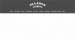 Desktop Screenshot of paladarlatinkitchen.com